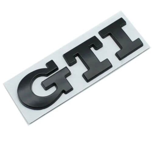Golf 7 GTI Emblem - Heckklappe - Schwarz