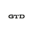 Golf 8 GTD Emblem - Heckklappe - Schwarz