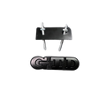 Golf 7 GTD Emblem - Kühlergrill - Schwarz