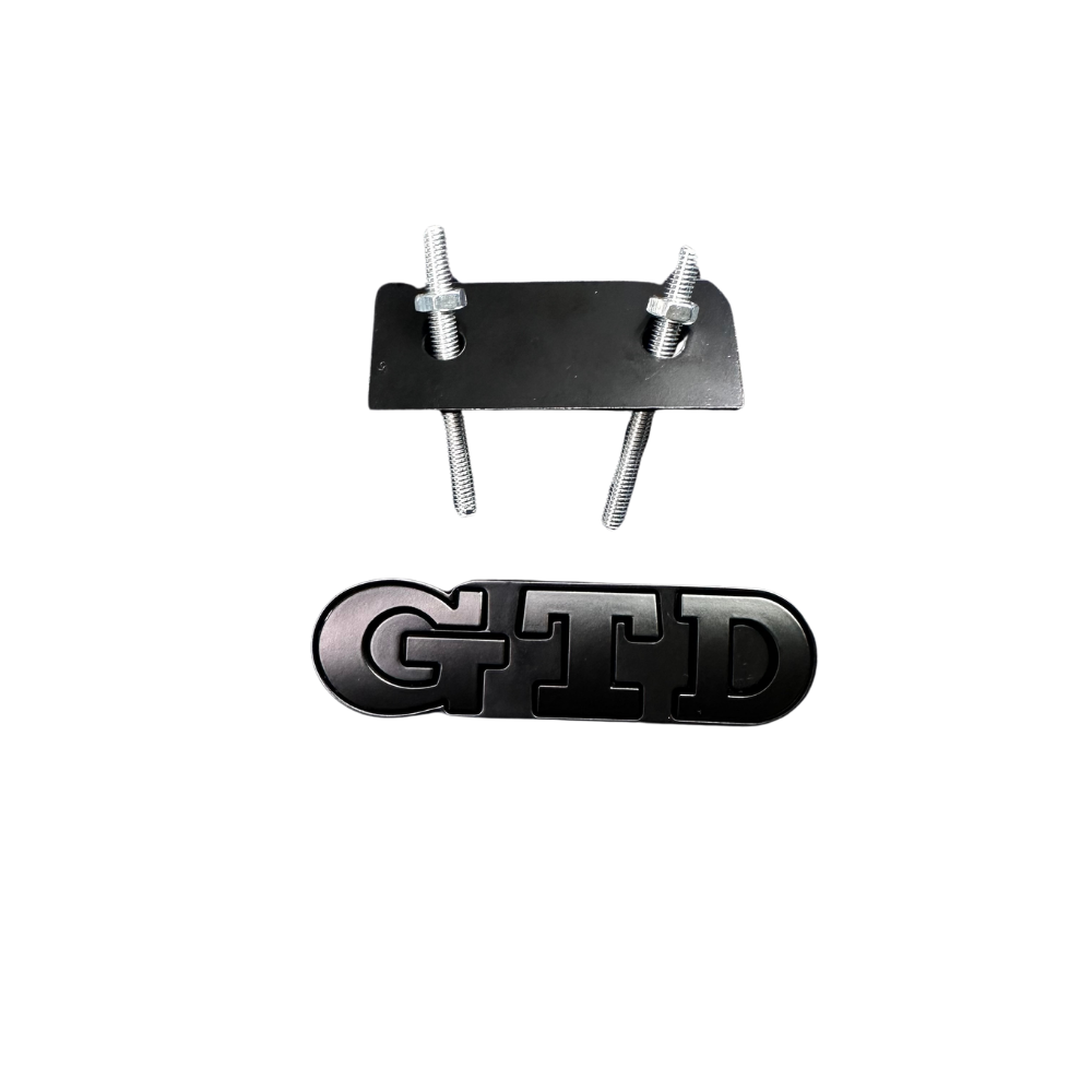 Golf 7 GTD Emblem - Kühlergrill - Schwarz