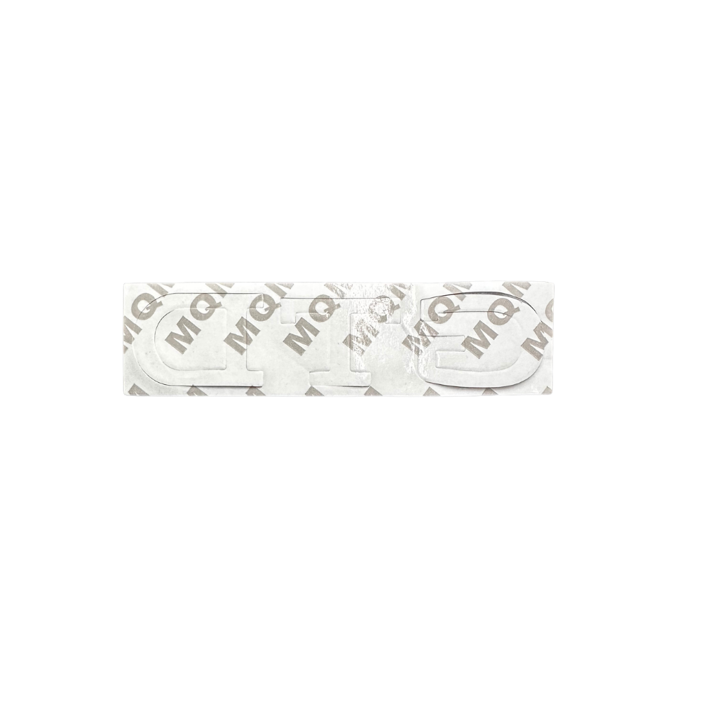 Golf 8 GTD Emblem - Heckklappe - Schwarz