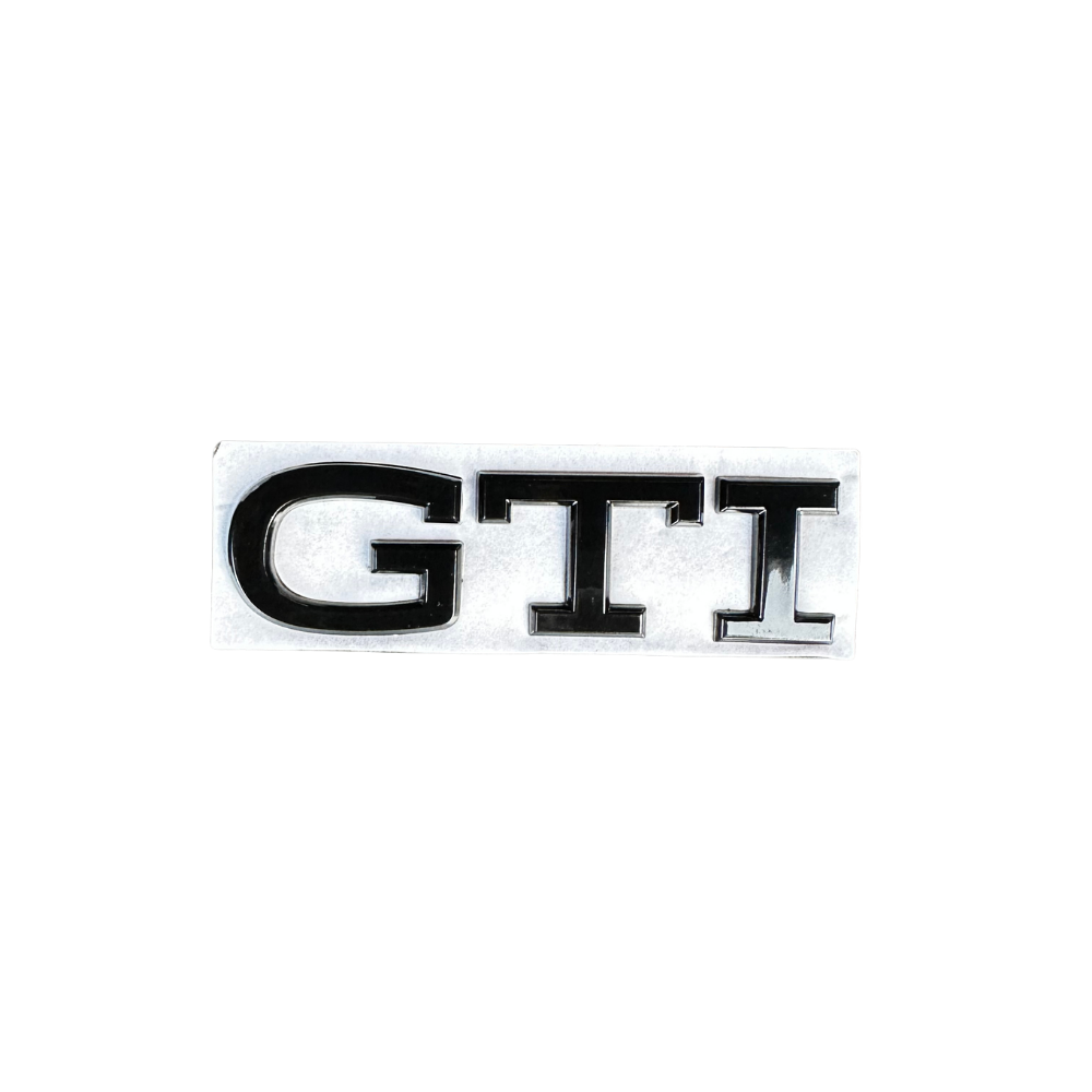Golf 8 GTI Emblem - Heckklappe - Schwarz