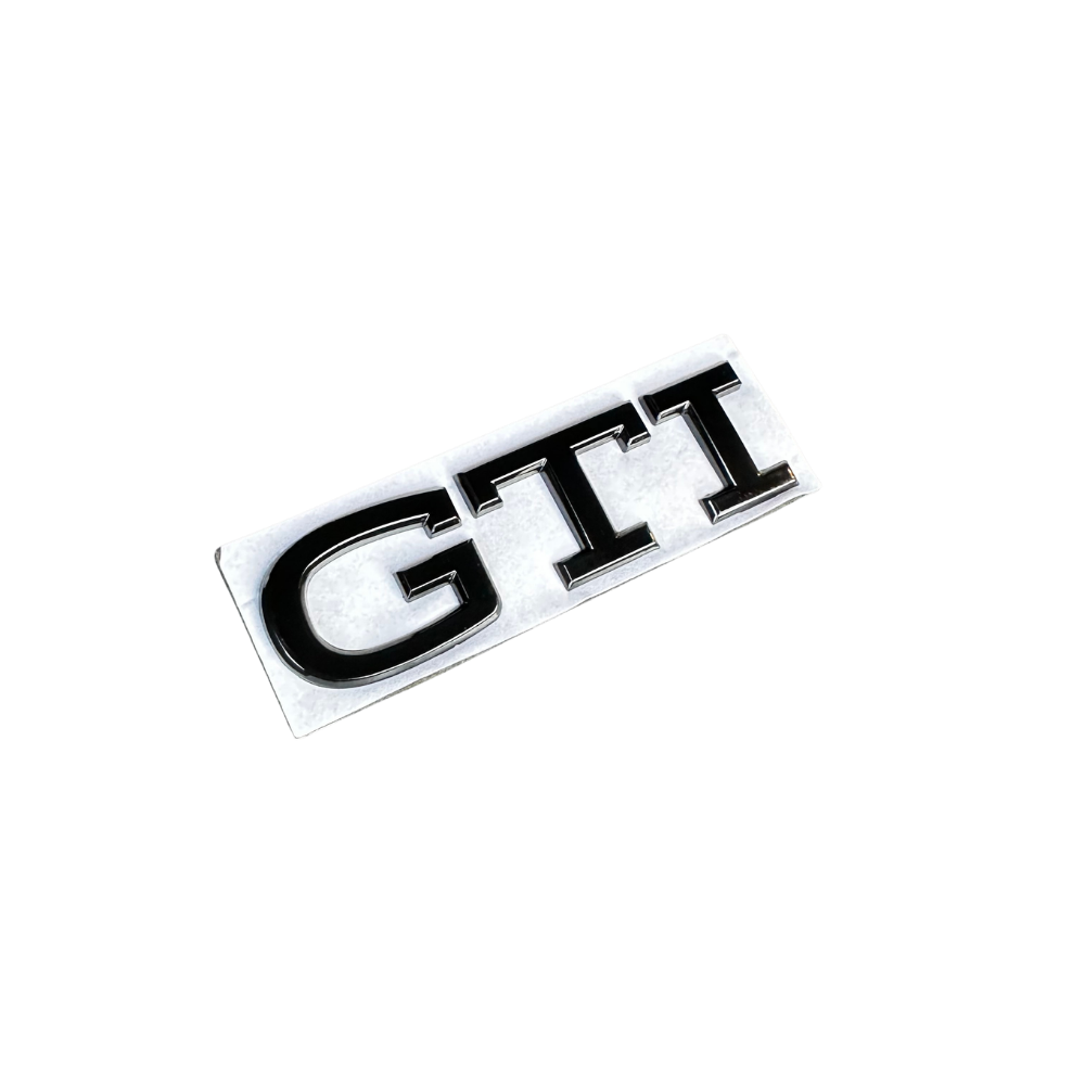 Golf 8 GTI Emblem - Heckklappe - Schwarz
