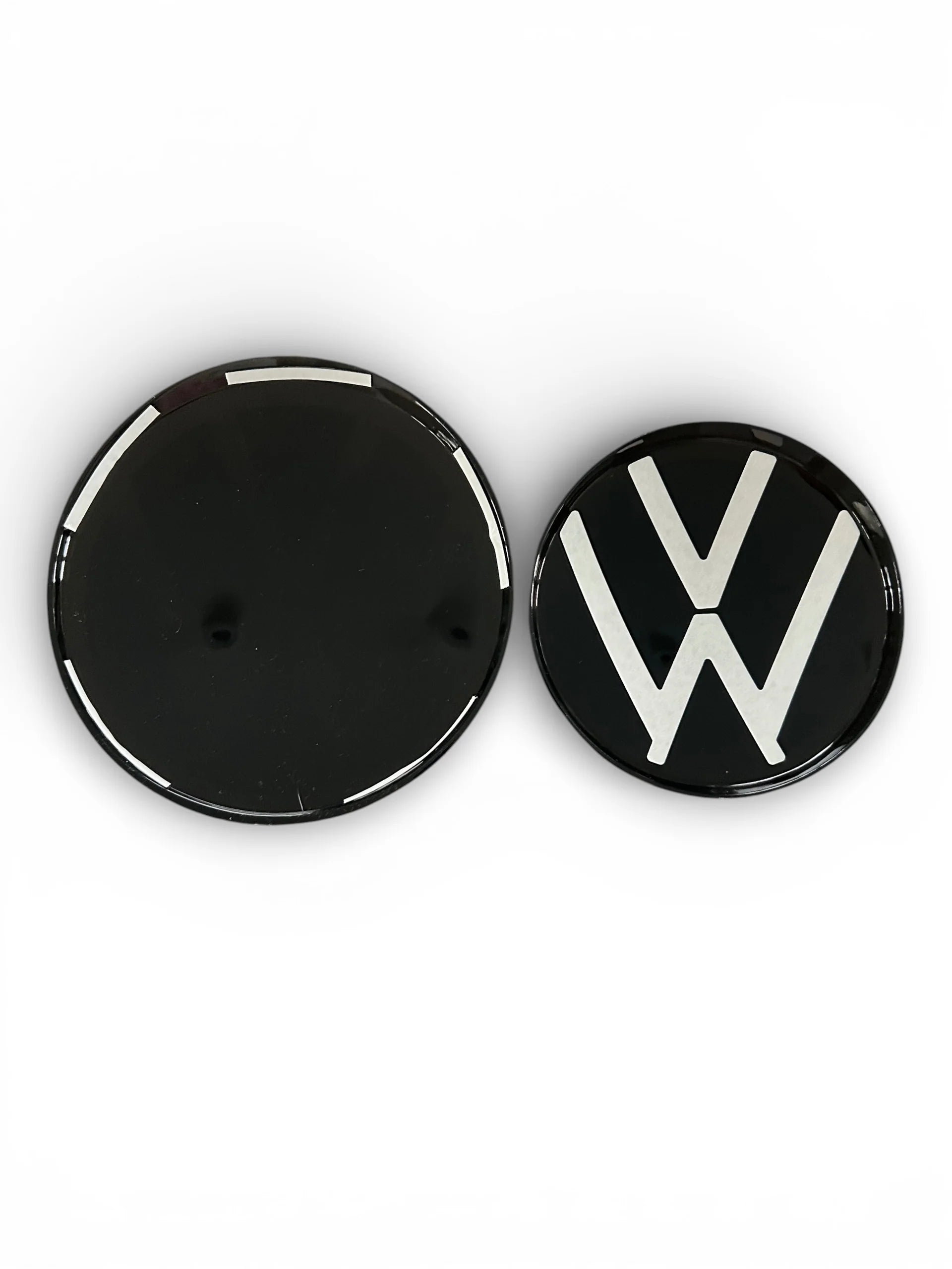 VW Logo Abdeckung Vorne Hinten - Schwarz - ACC geeignet